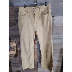HEY GANG The Corduroy Flare Wmn’s Sz. 30 High Rise Button Fly USA Made EUC